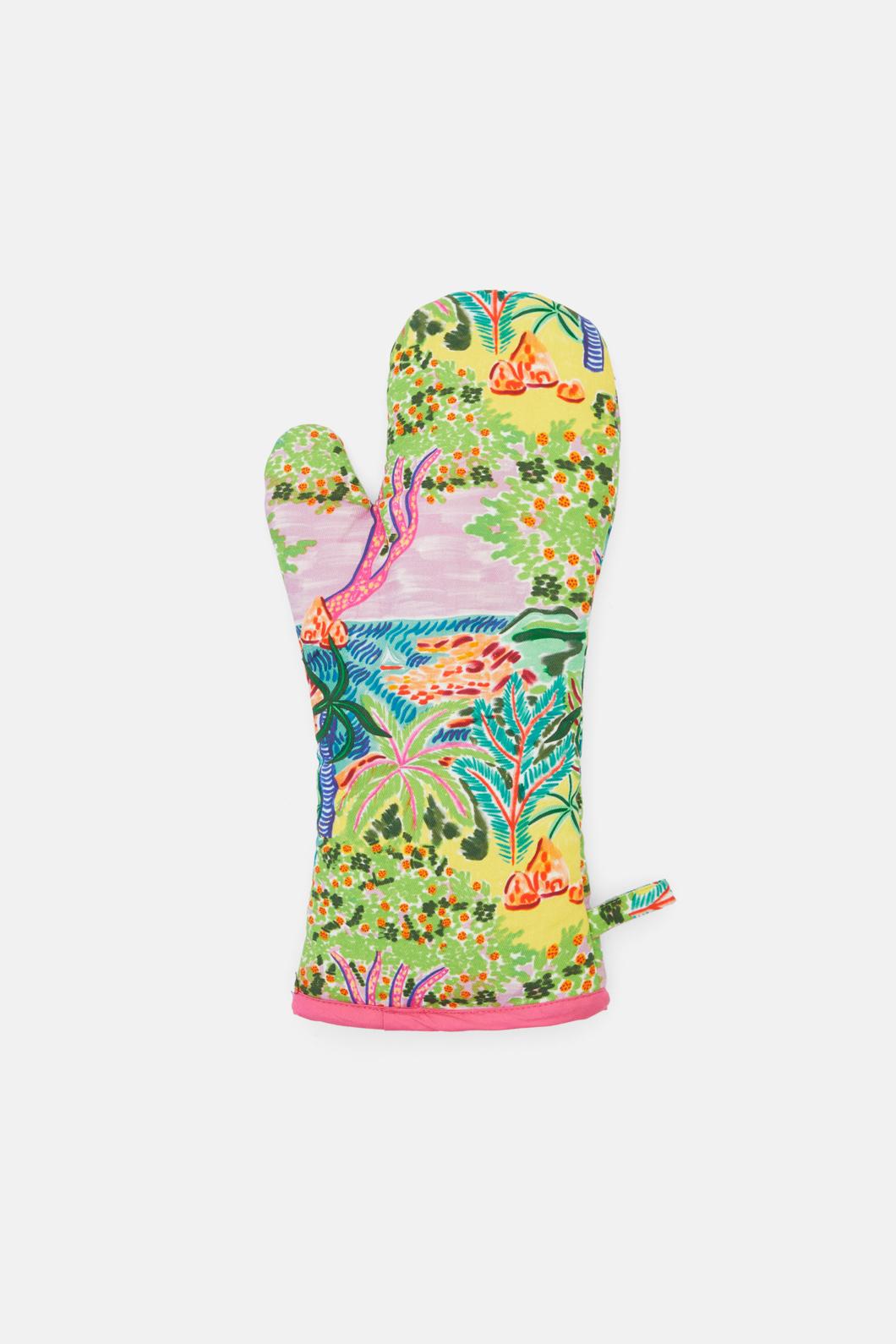 Gorman - Holiday Oven Mitt - print