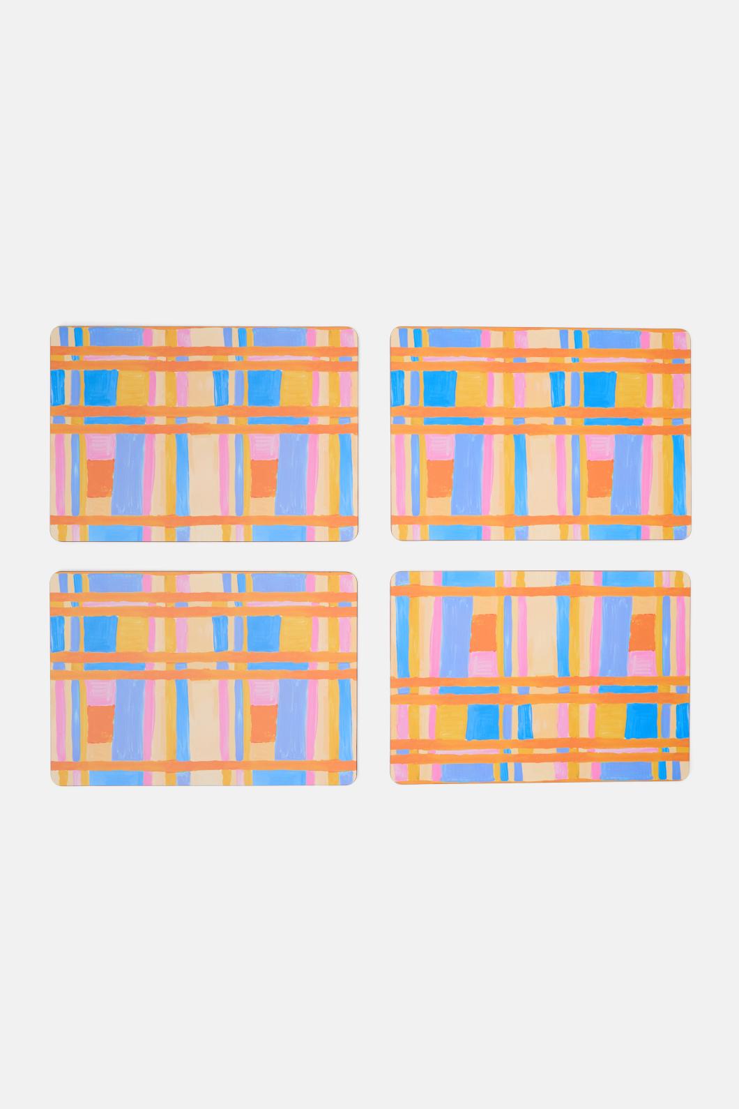 Gorman - City Streets Placemat Set 4 - print