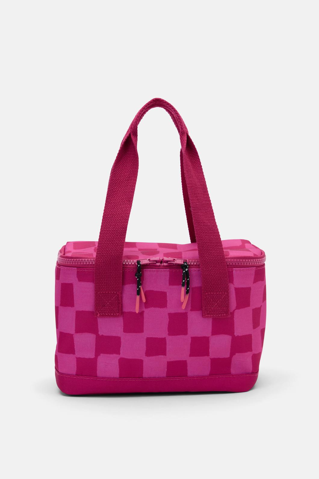 Gorman - Blush Grids Lunch Bag - print