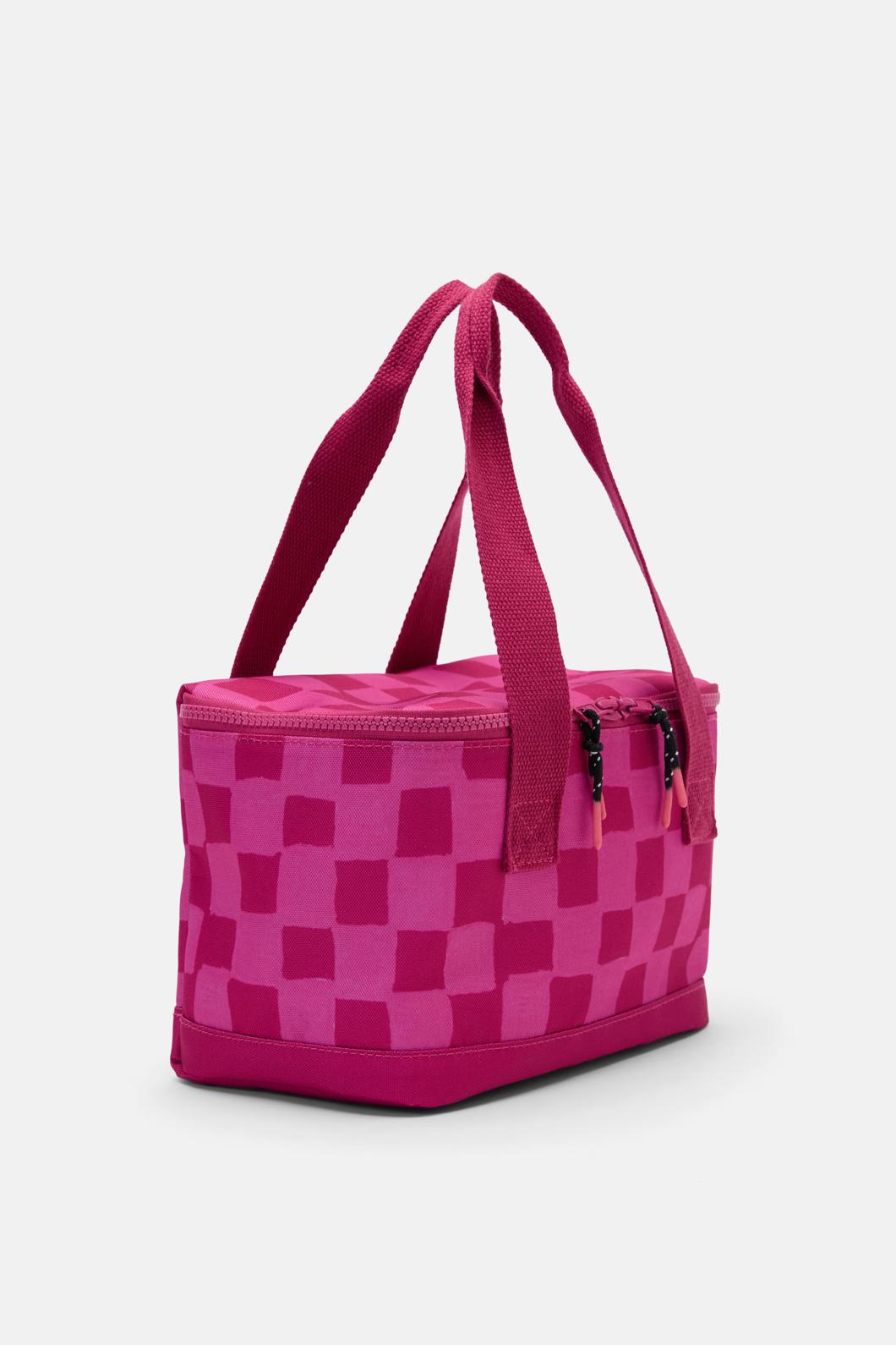 Gorman - Blush Grids Lunch Bag - print