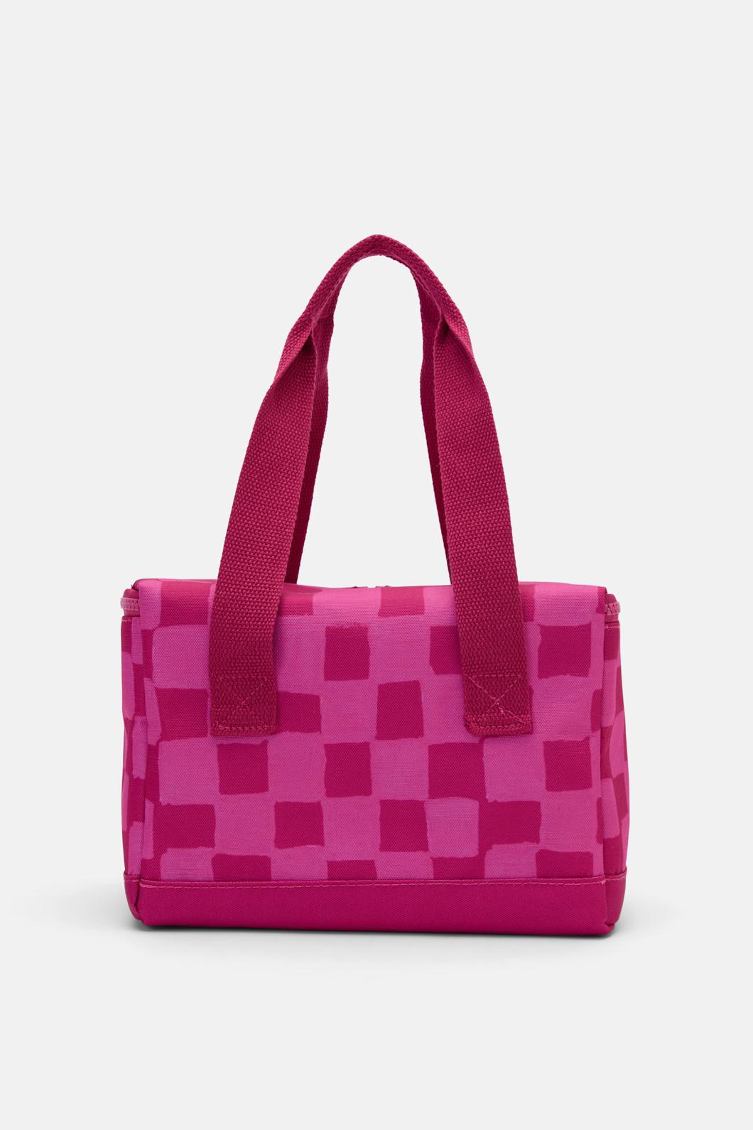 Gorman - Blush Grids Lunch Bag - print