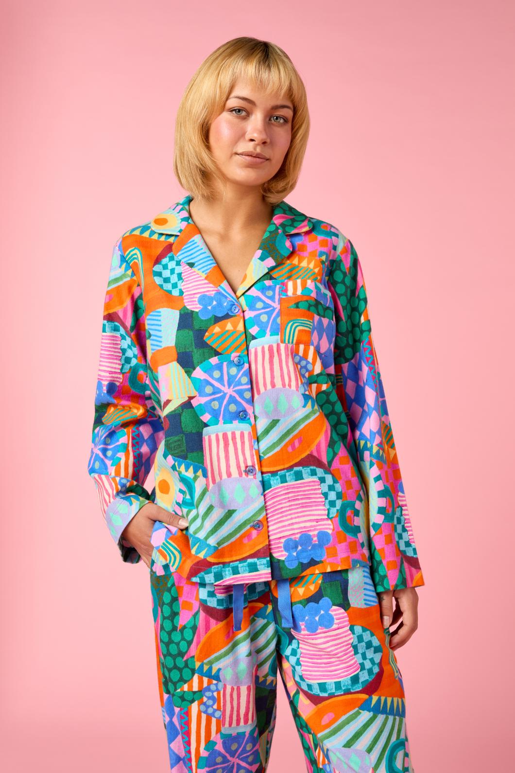 Gorman - Bon Appetite LS PJ Set - print