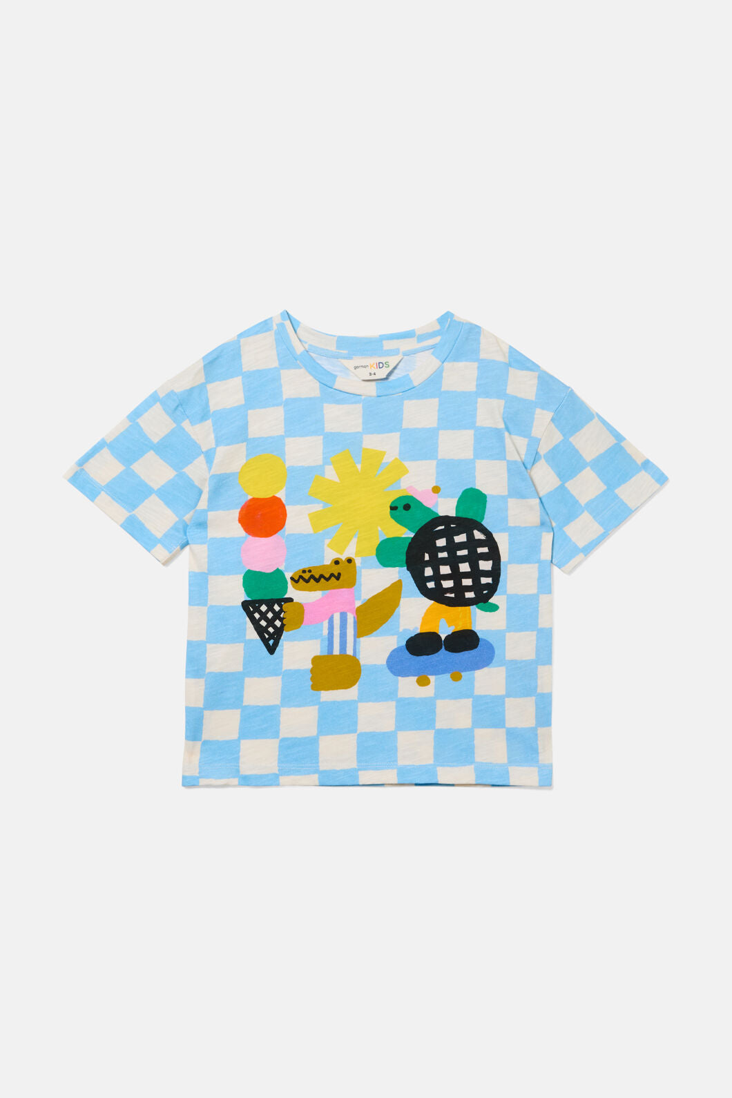 Gorman - Check Mate Kids SS Tee - multi
