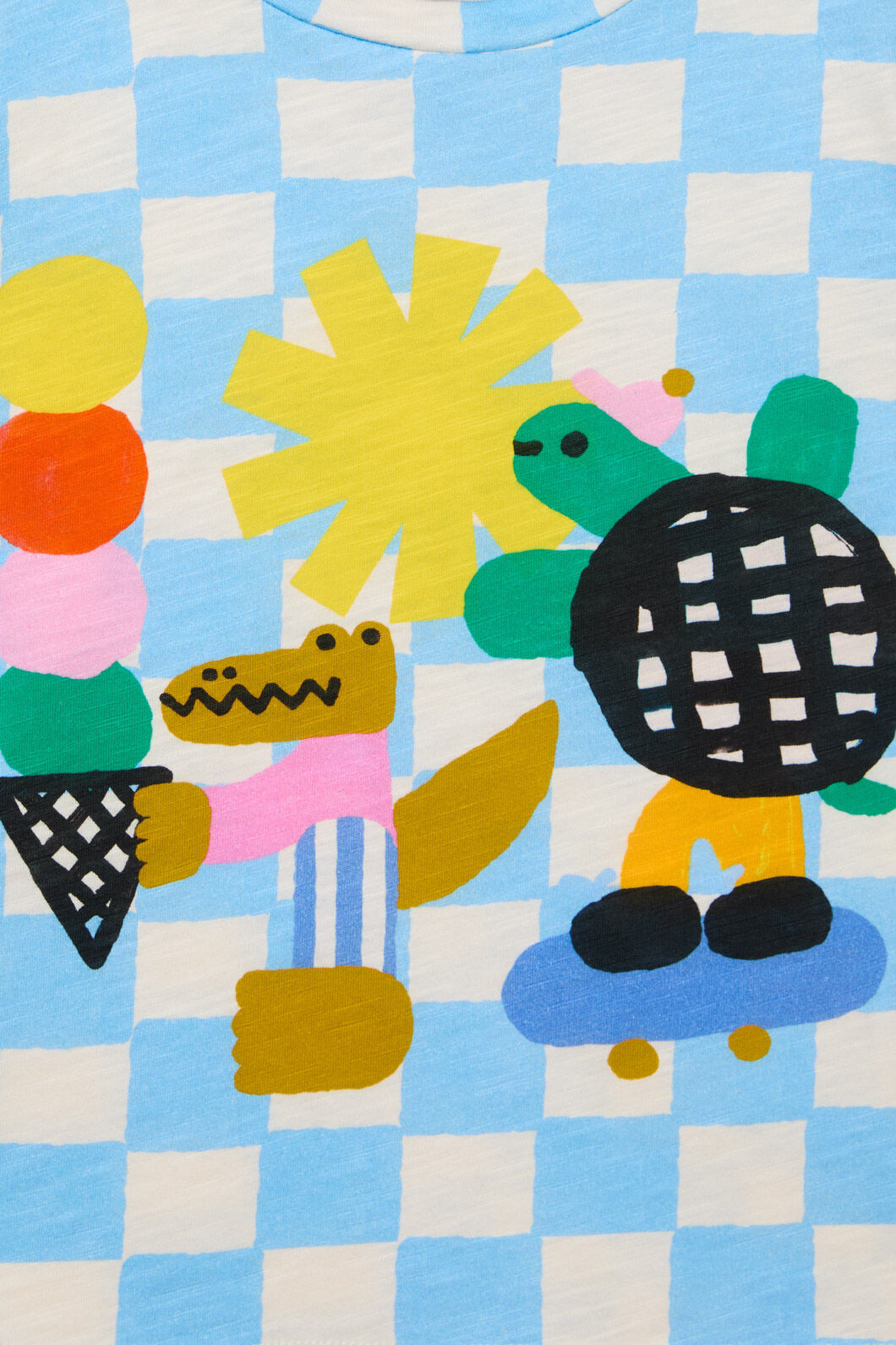 Gorman - Check Mate Kids SS Tee - multi