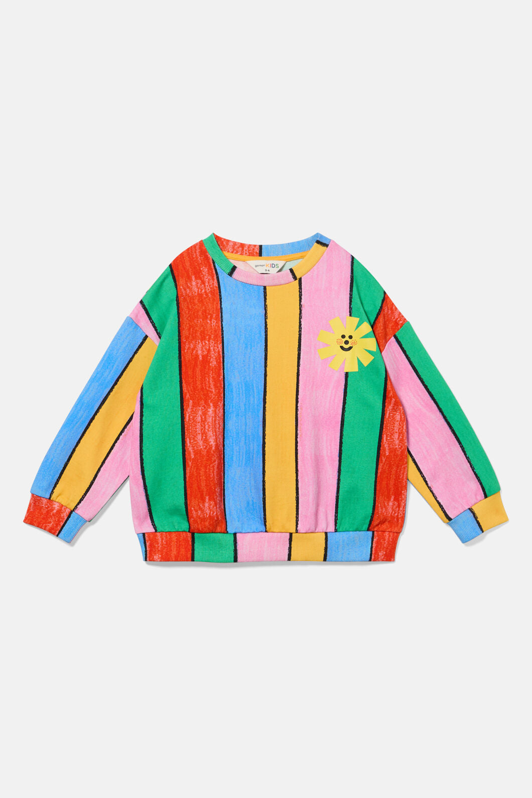 Gorman - Colour In Kids Sweater - stripe