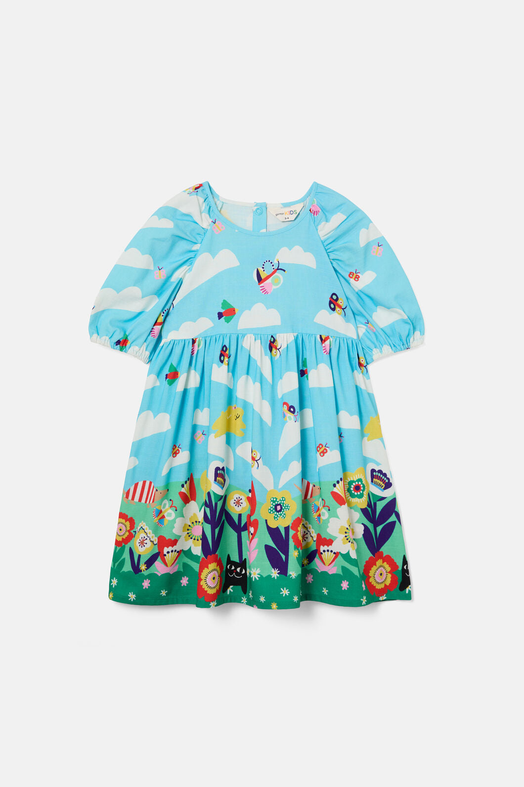 Gorman - Hidden Hills Kids Dress - blue