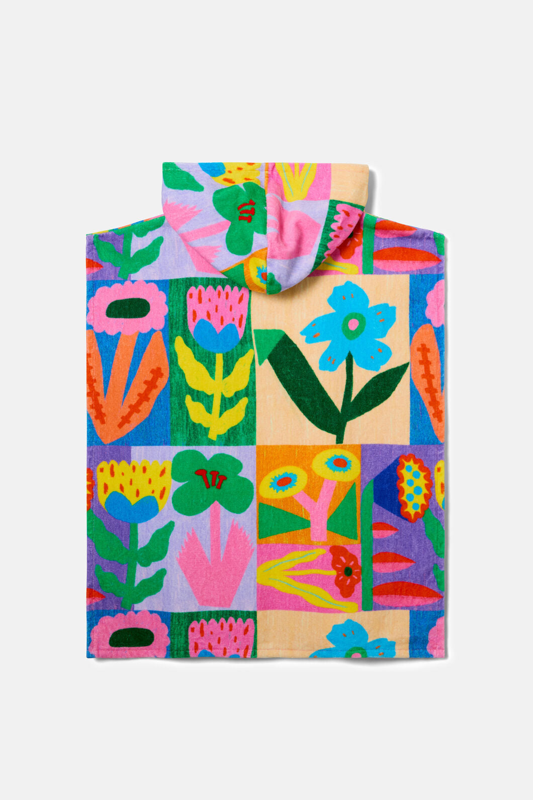 Gorman - Floral Patchy Kids Swim Poncho - multi