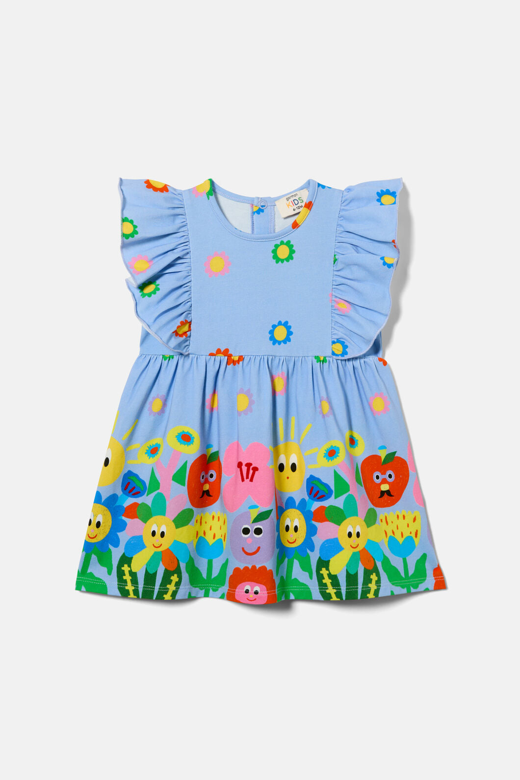 Gorman - Sunny Border Baby Dress - lilac