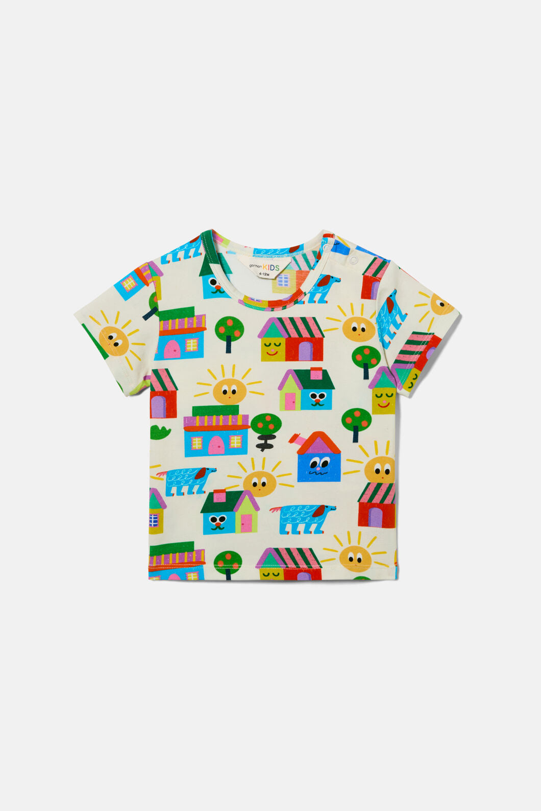 Gorman - Little Huts Baby SS Tee - cream