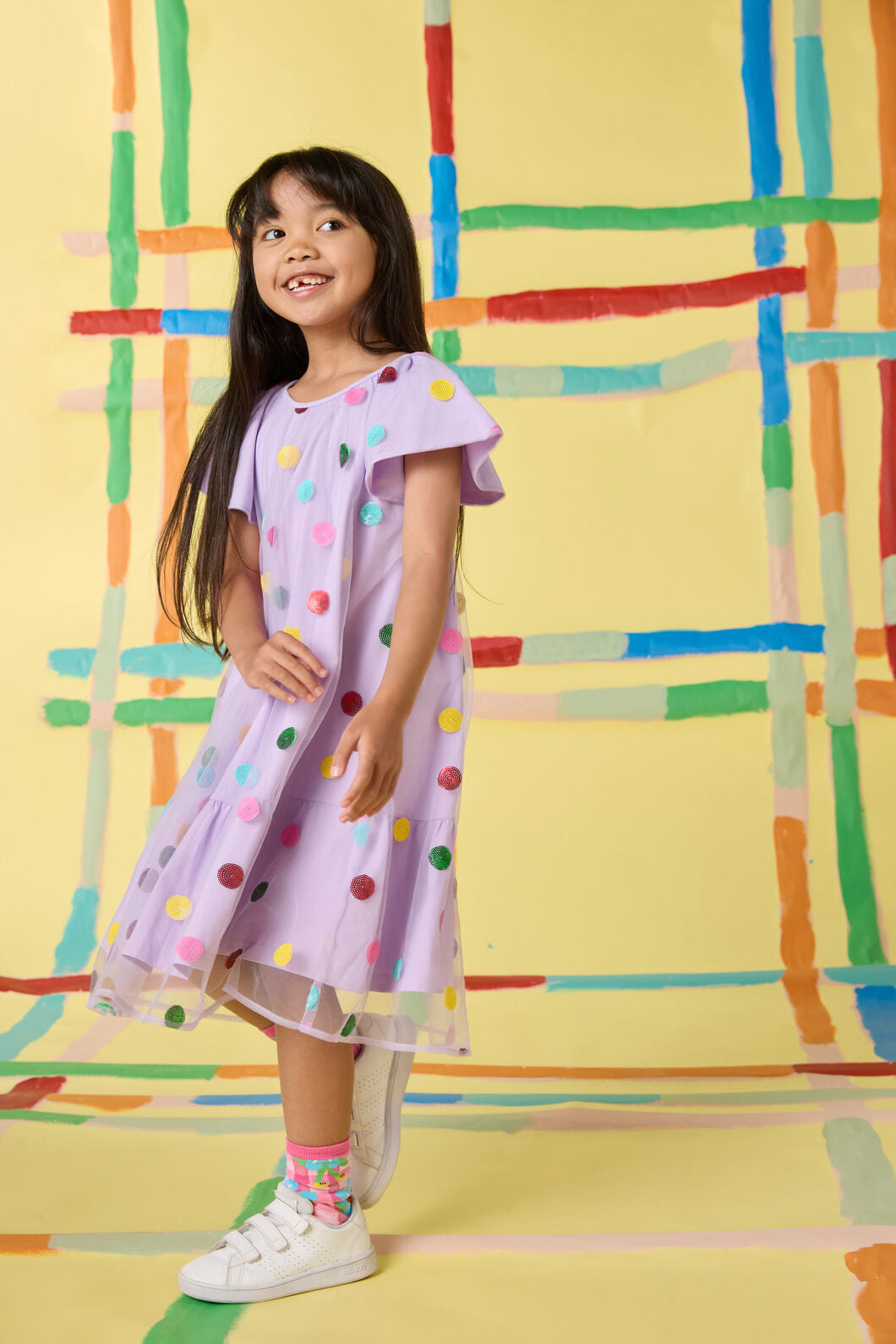 gorman sequin dress Spot Sequin Kids Dress AT