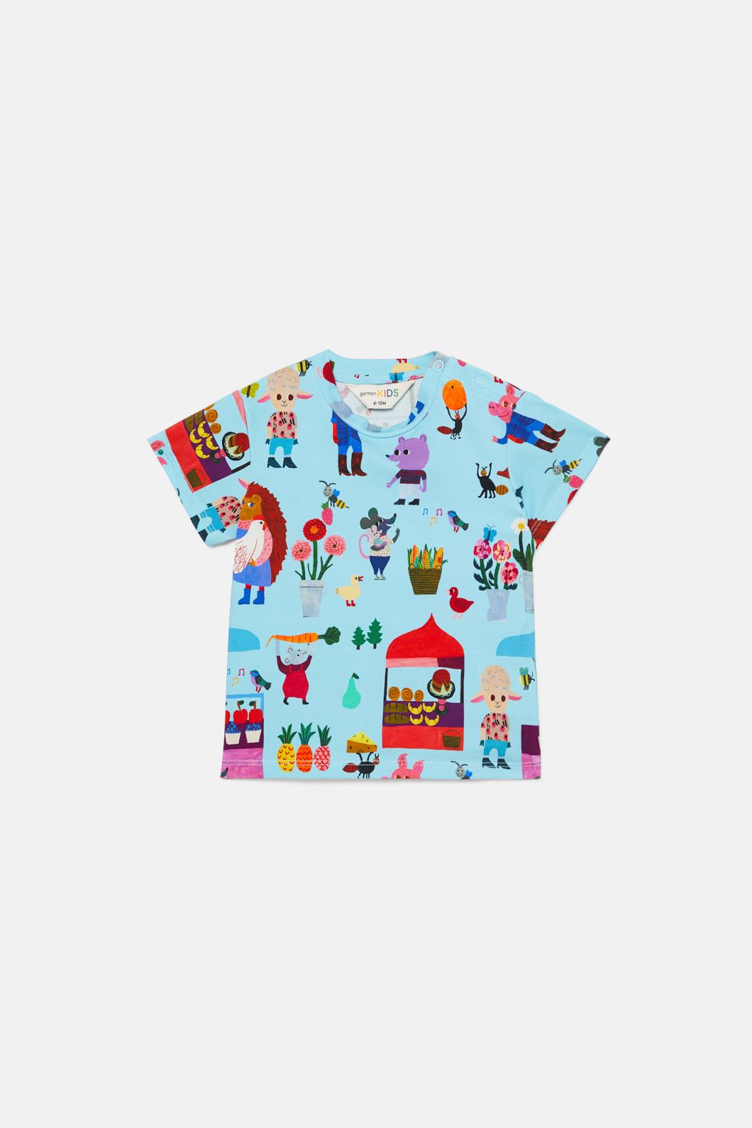 Gorman - Market Baby SS Tee - blue