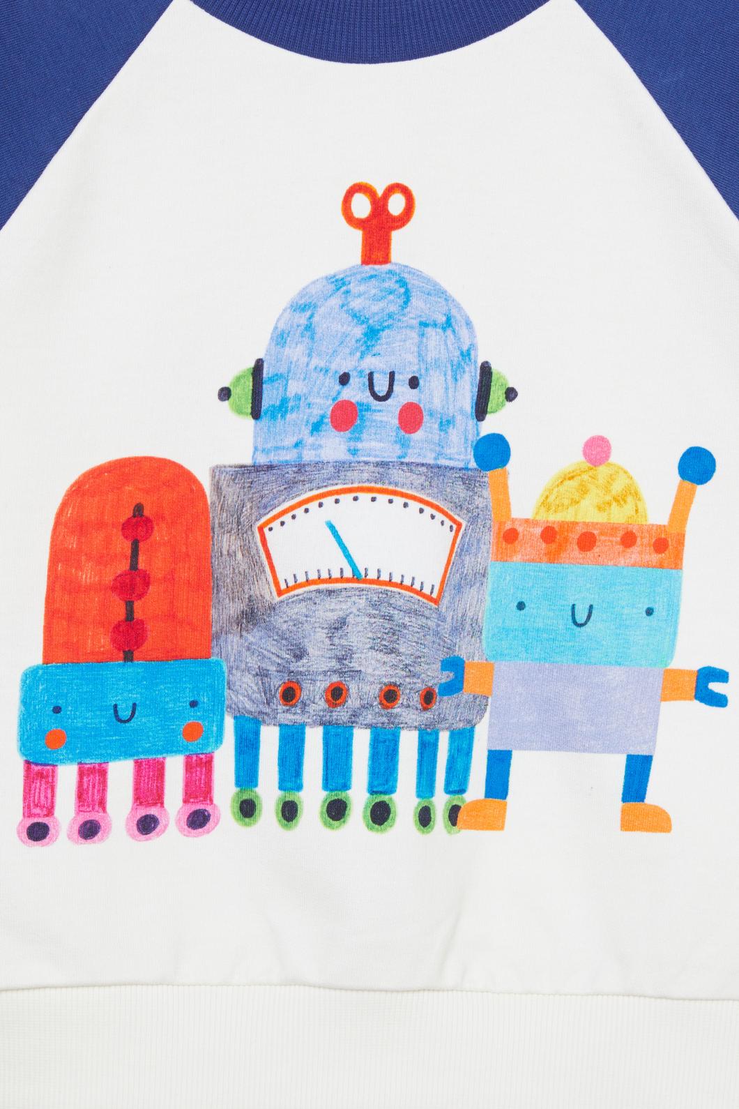 Gorman - Robots Kids Sweater - multi