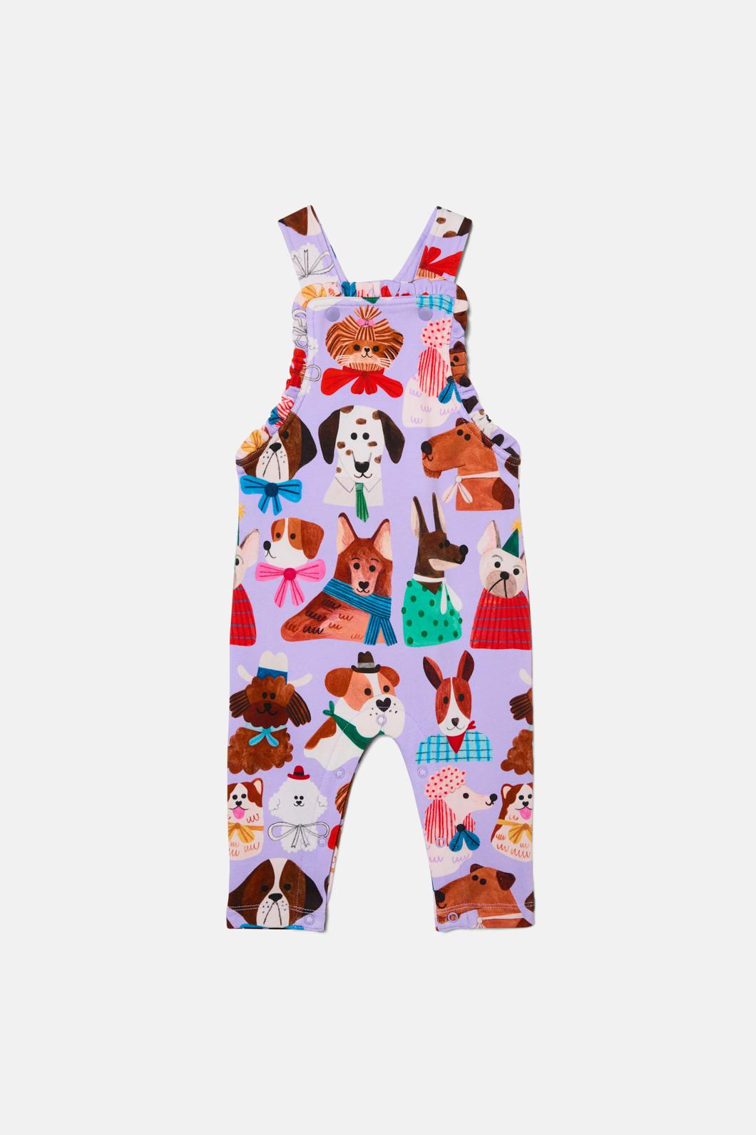 Gorman - Puppys Baby Overall - lilac