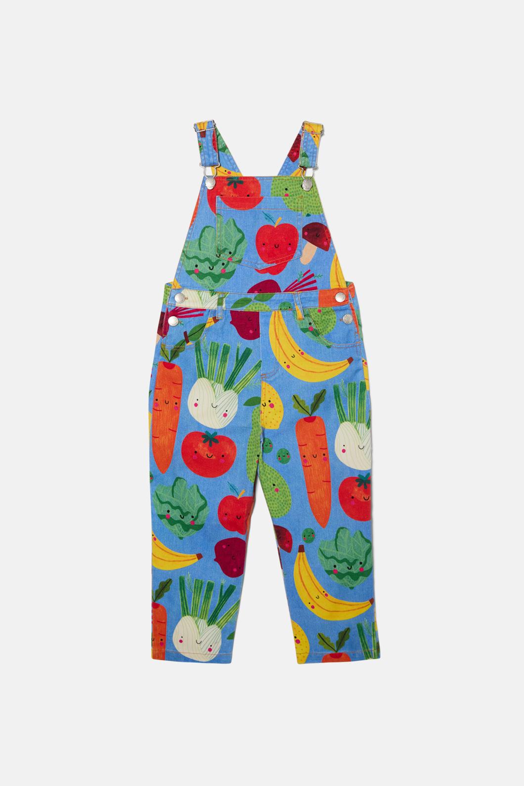 Gorman - Veggies Kids Overalls - denim