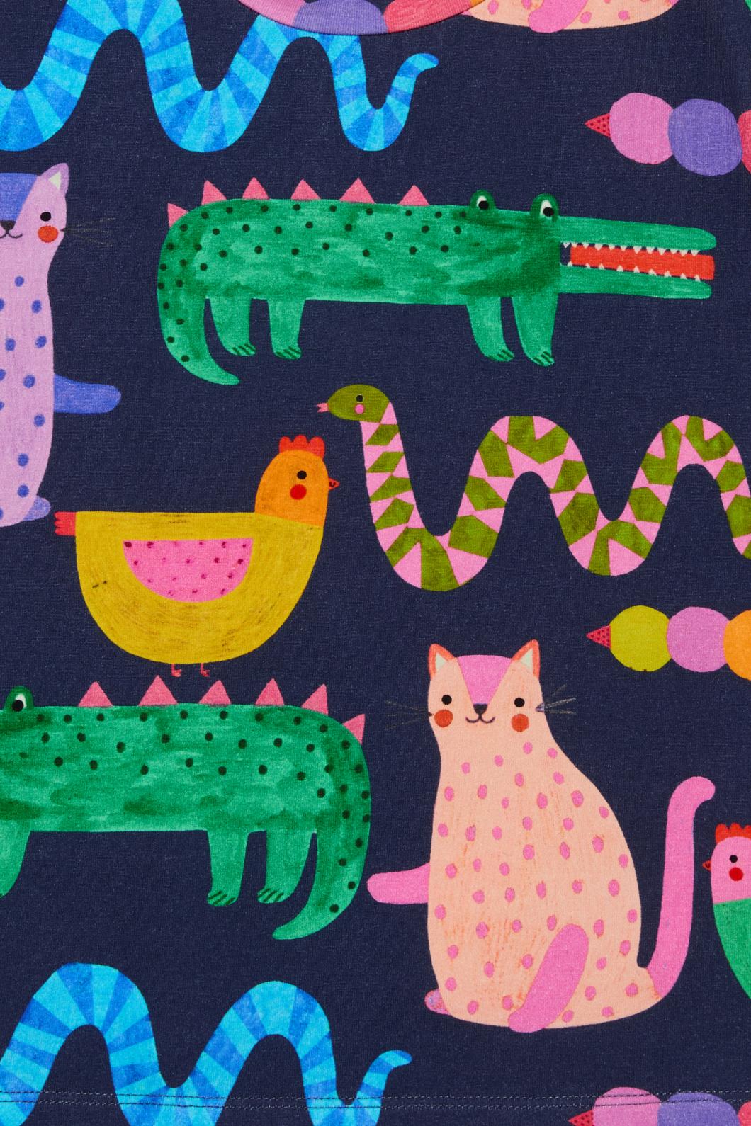Gorman - Bookclub Kids SS Tee - navy