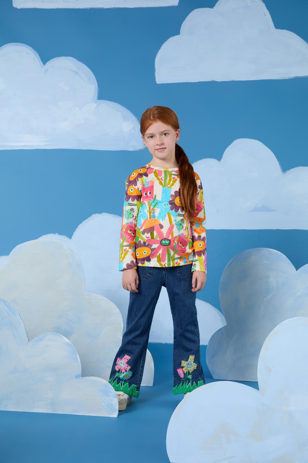 Gorman - Happy Floral Kids LS Tee - multi