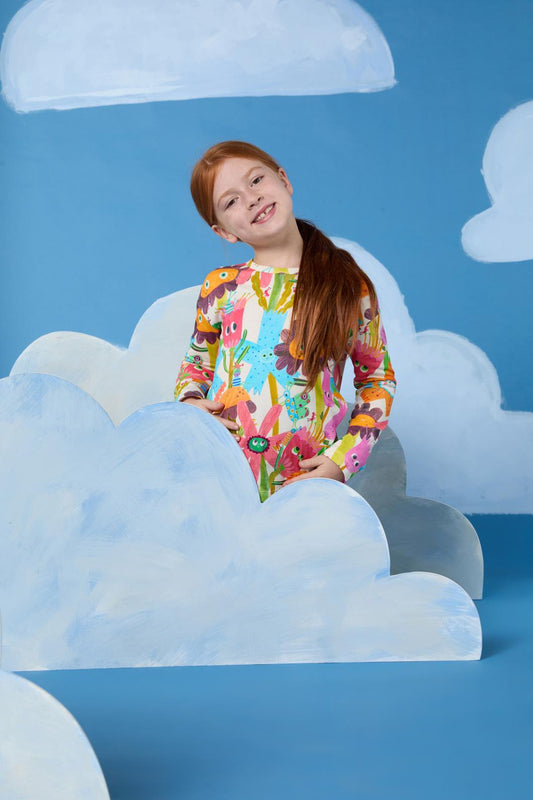 Gorman - Happy Floral Kids LS Tee - multi