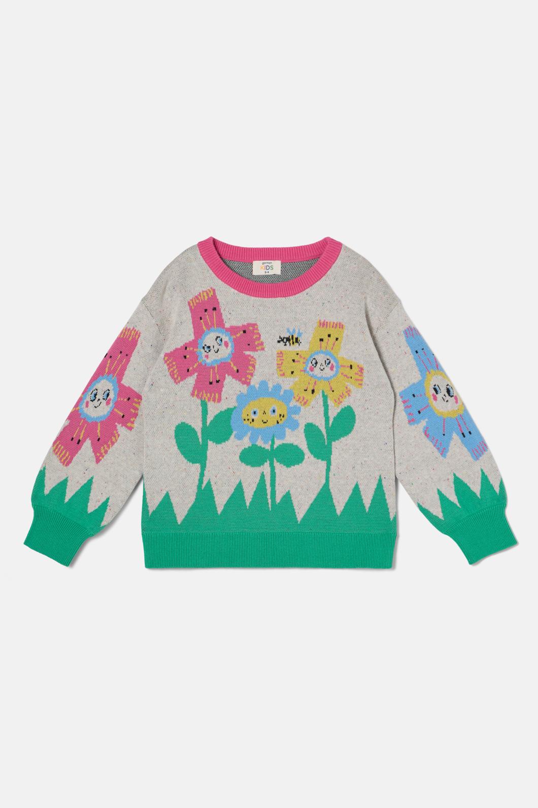 Gorman - Happy Floral Kids Knit - multi