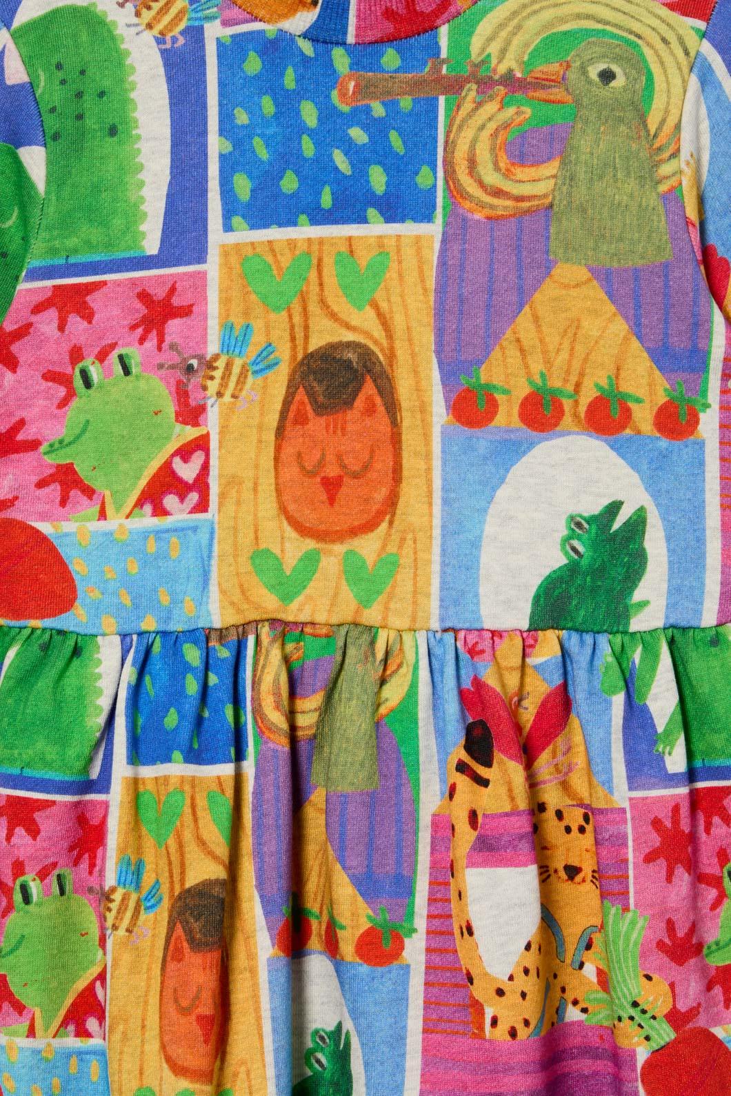 Gorman - Looking Out Kids Dress - multi