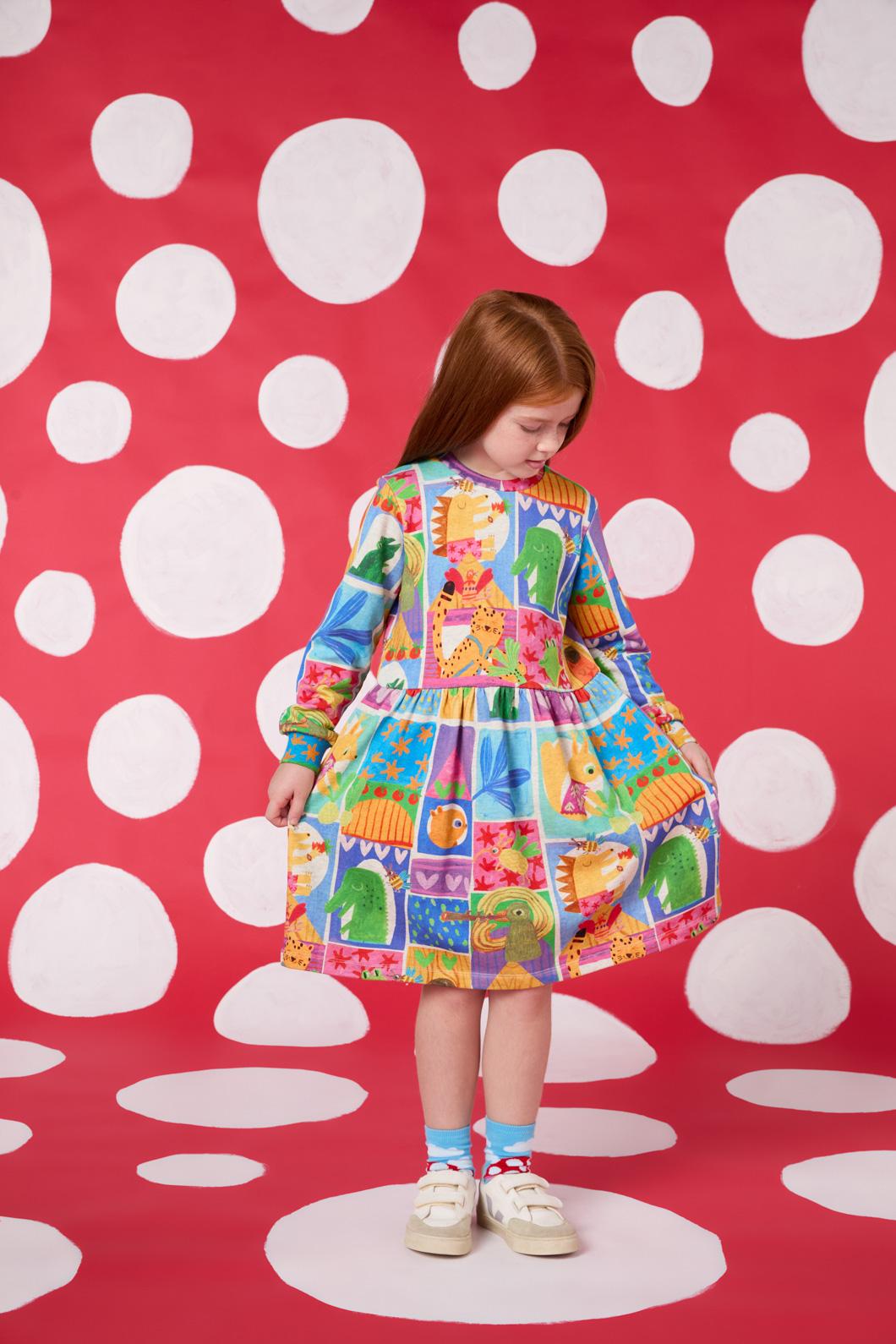 Gorman - Looking Out Kids Dress - multi