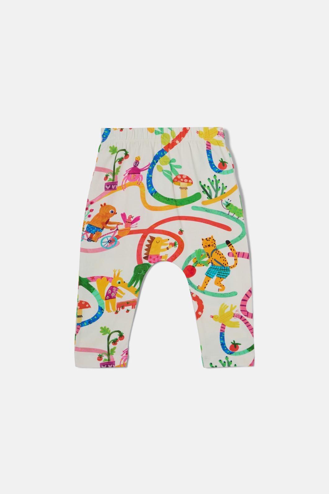 Gorman - Swirl Baby Legging - cream
