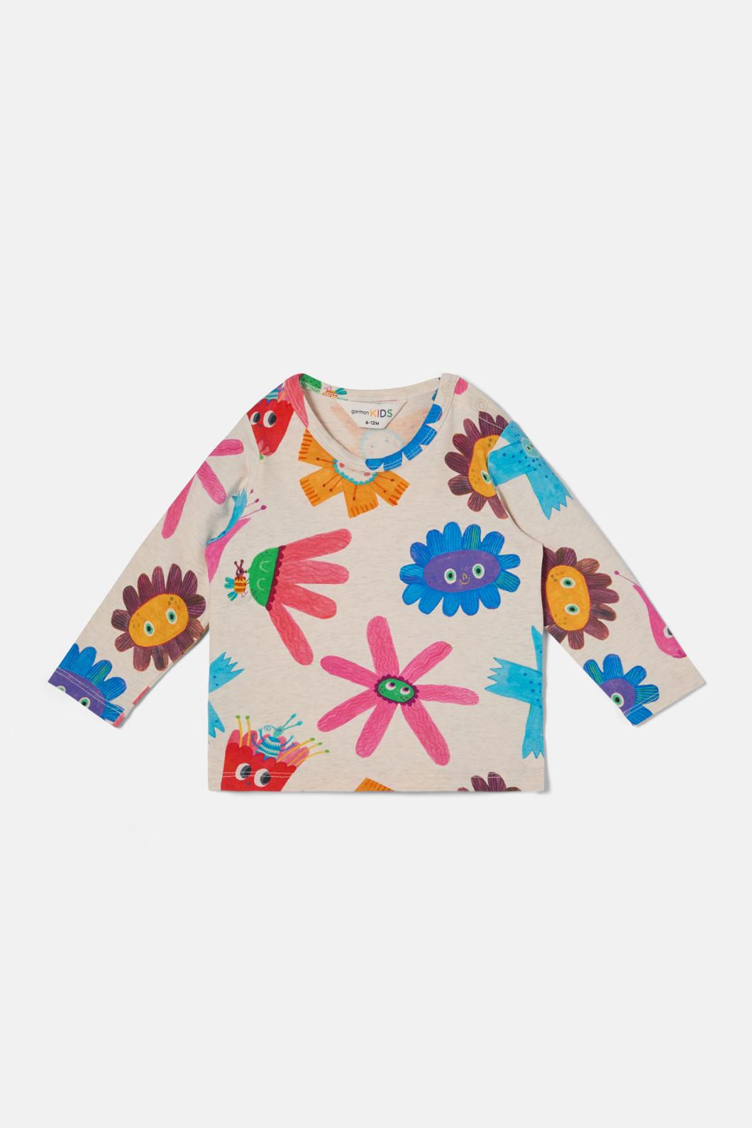 Gorman - Lucky Flower Baby LS Tee - cream