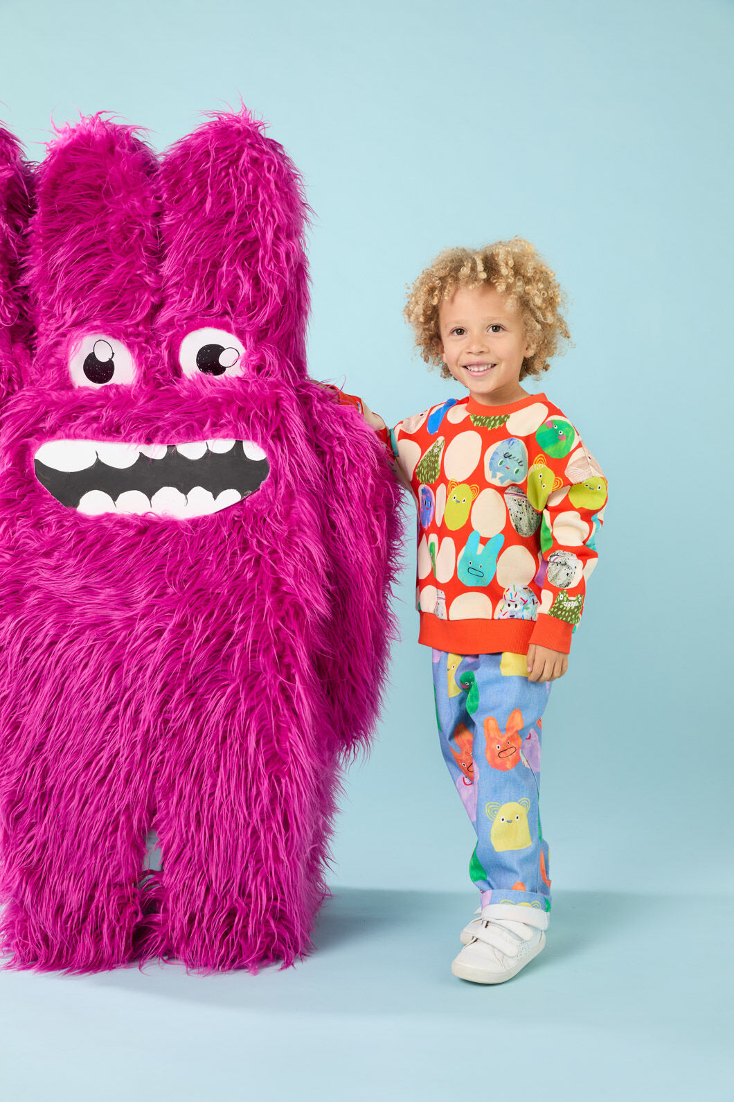 Gorman - Monster Spot Kids Sweater - red