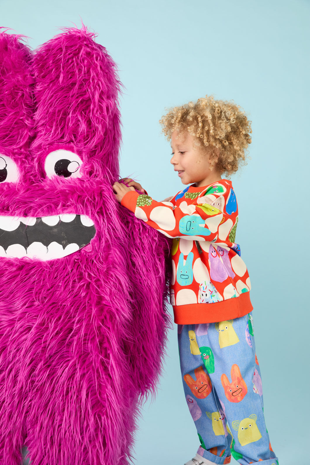 Gorman - Monster Spot Kids Sweater - red