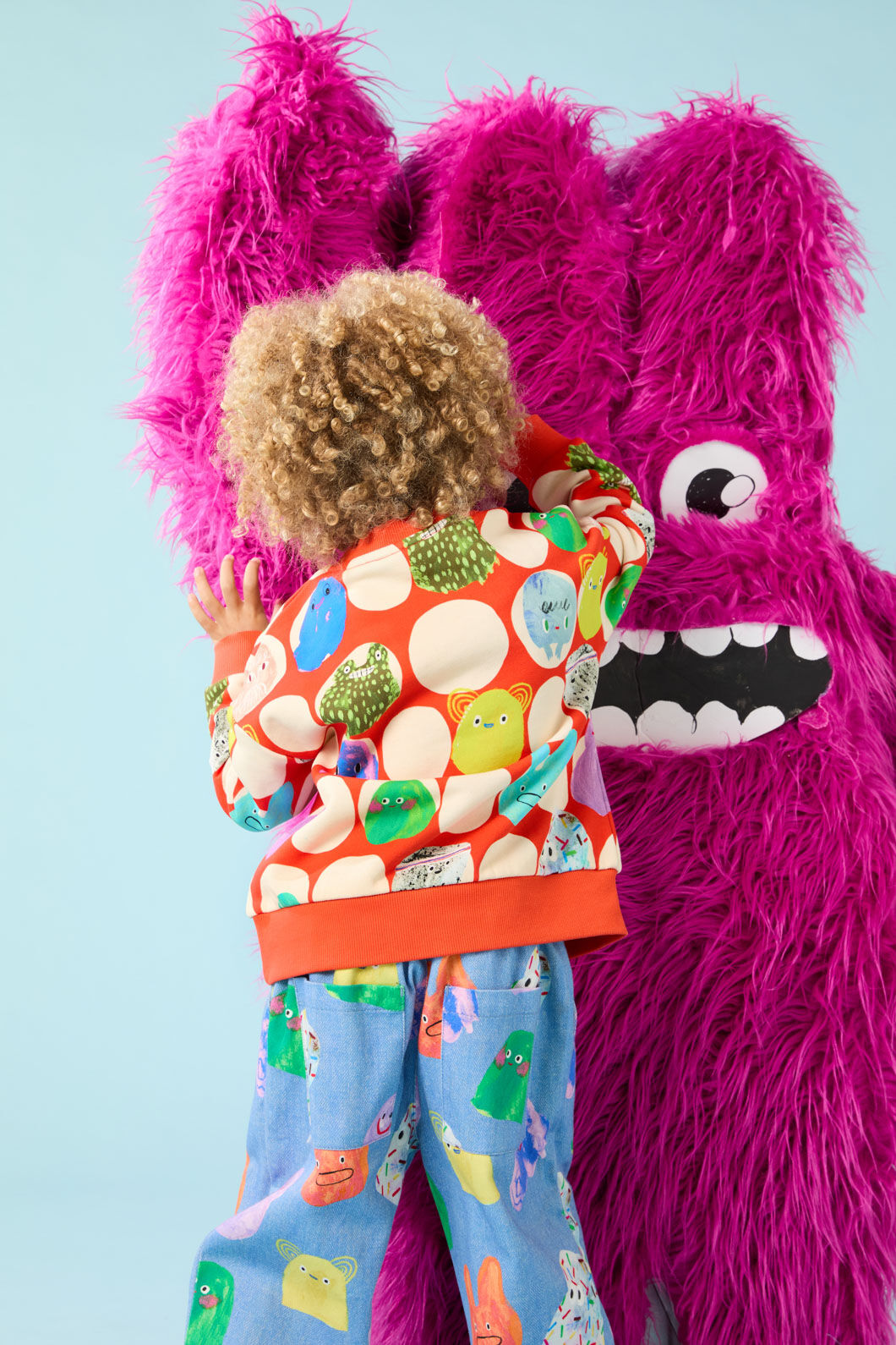 Gorman - Monster Spot Kids Sweater - red