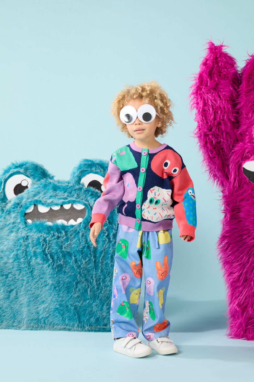 Gorman - Monsters Kids Cardigan - multi