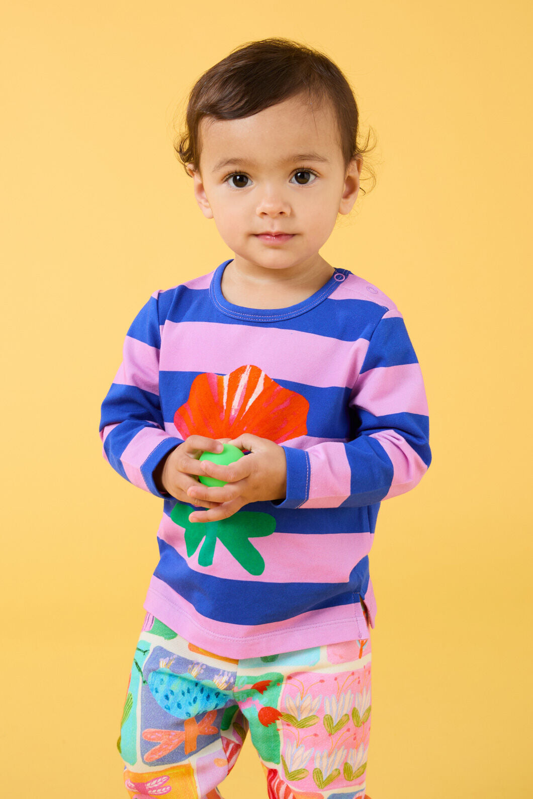 Gorman - Wild Flower Stripe Baby Tee - stripe