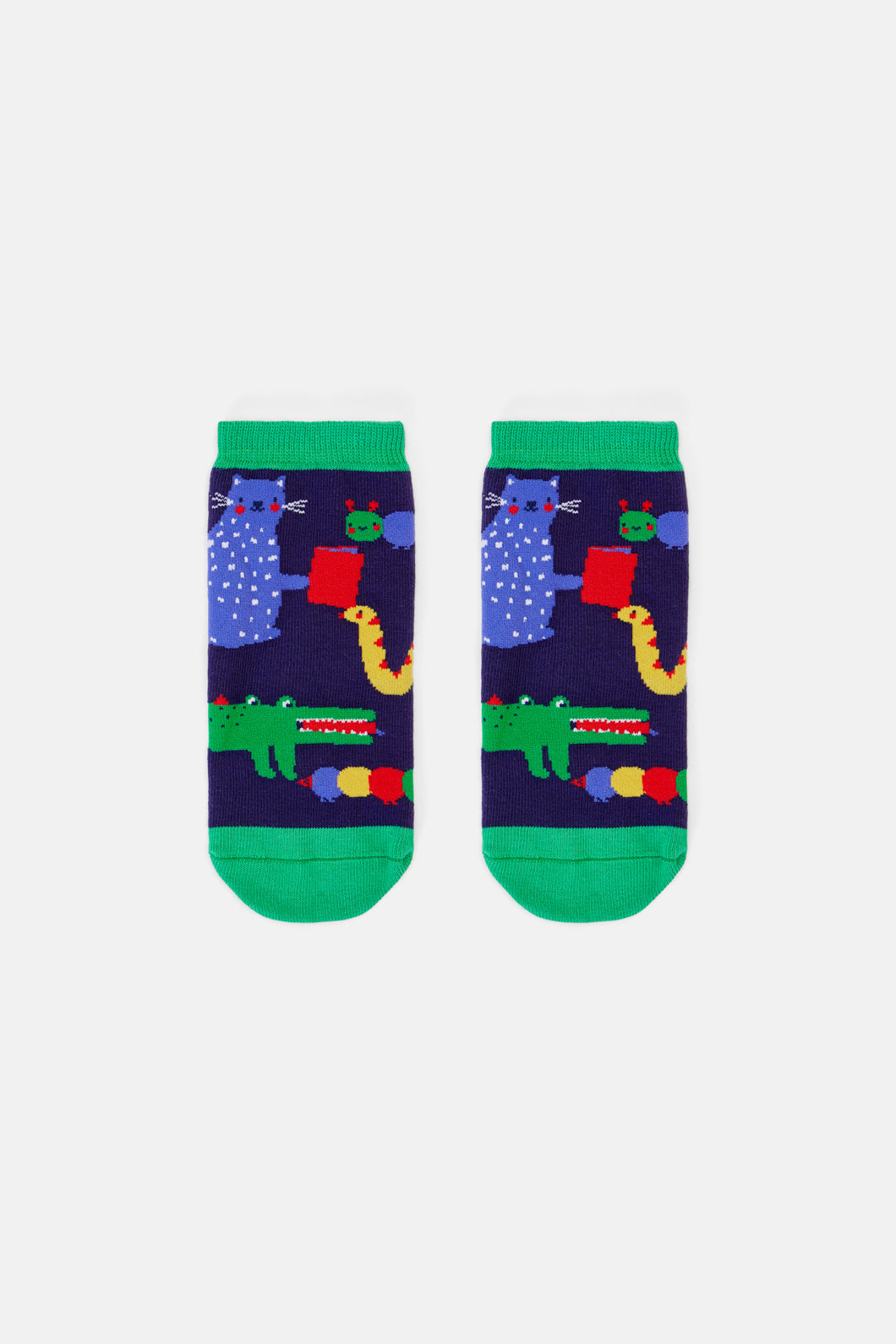Gorman - Oui Non Robot Kids Sock - stripe