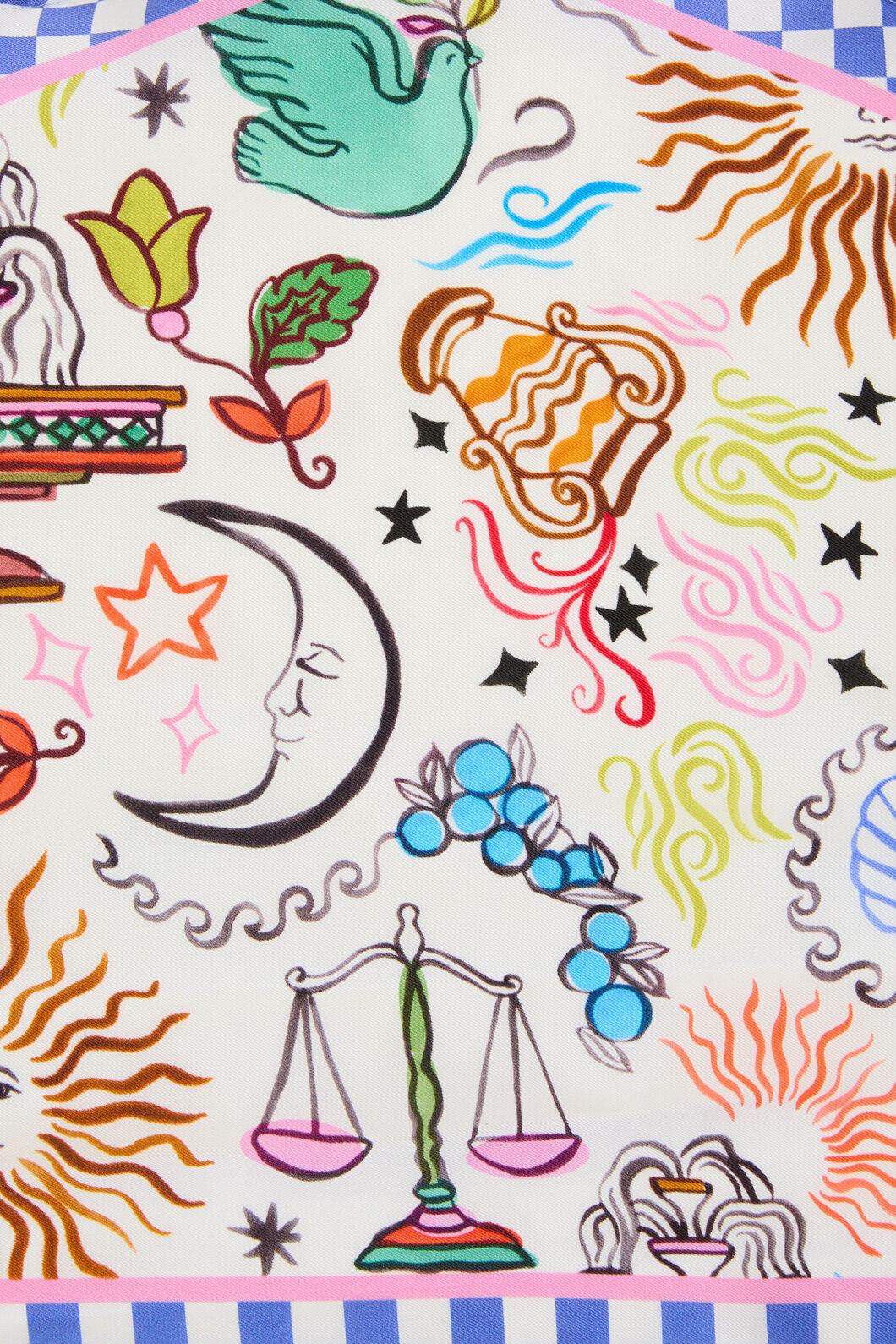 Gorman - Good Fortune Multi Wear Scarf - print