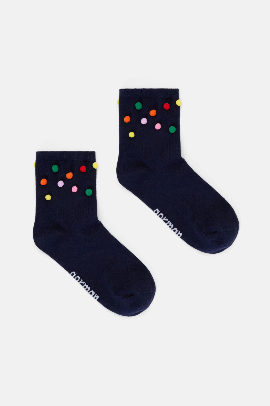 Gorman - Pom Pom Navy Sock - navy