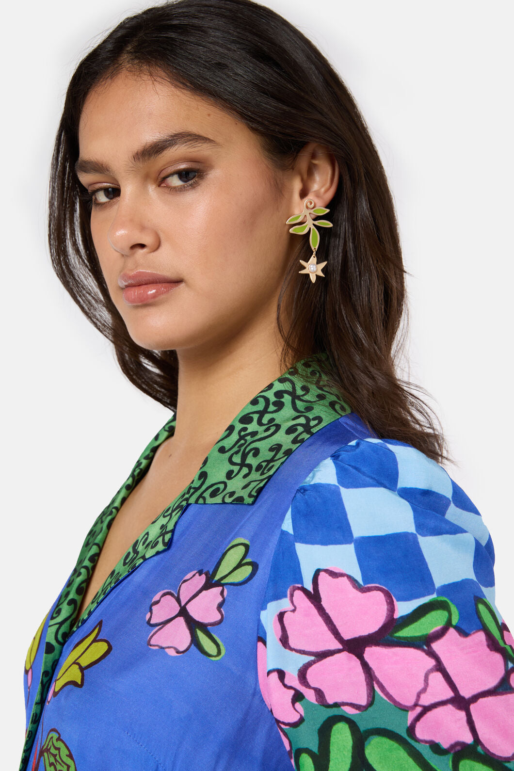 Gorman - Branching Out Earrings Gold - multi