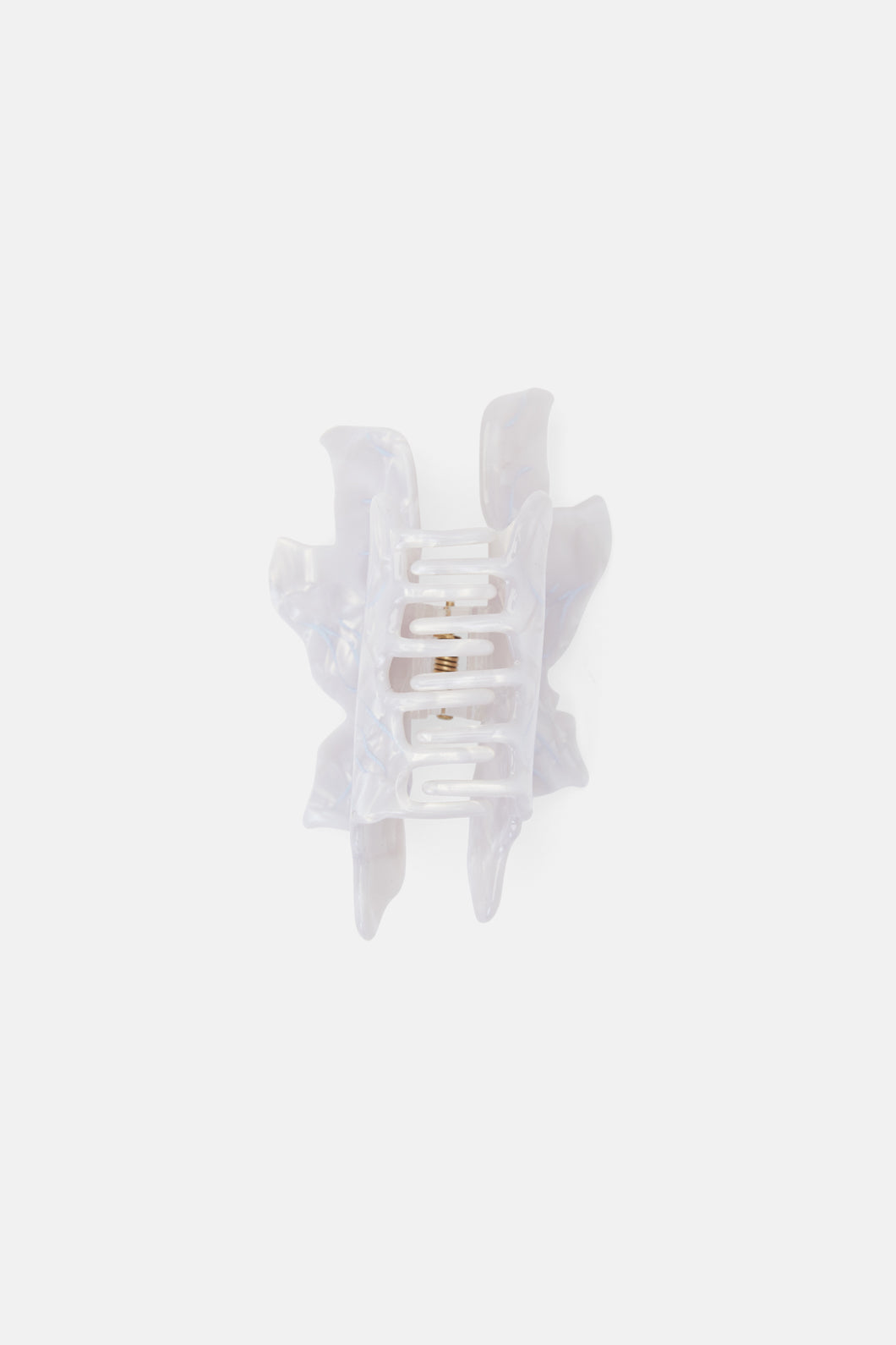 Gorman - White Flower Hair Claw - print