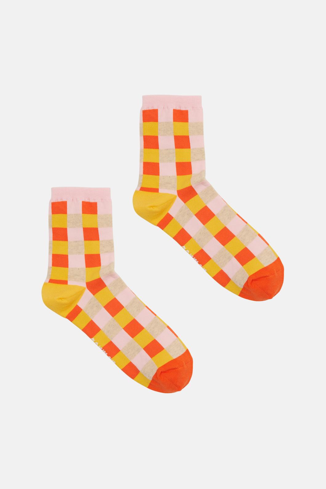 Gorman - Summer Check Sock - multi