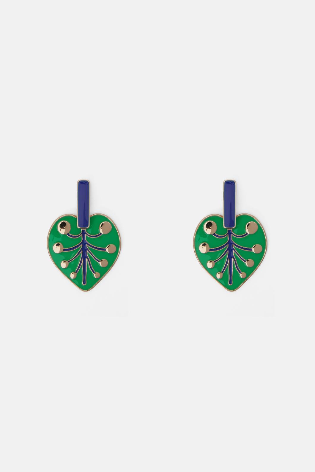 Gorman - Guardian Leaf Earring - multi