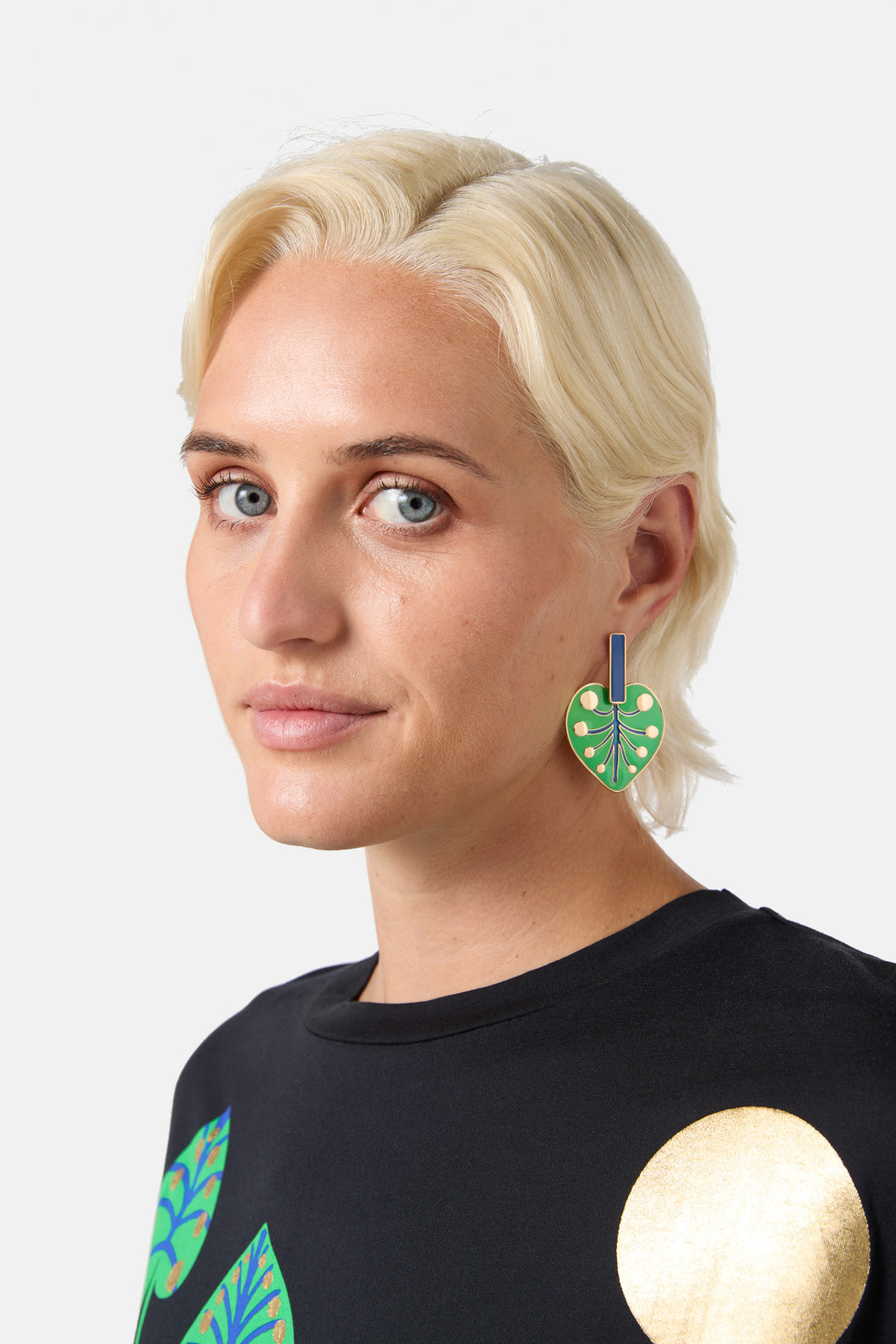 Gorman - Guardian Leaf Earring - multi