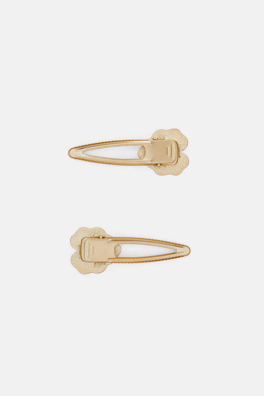 Gorman - Lotus Leaf Hair Clip Set - multi