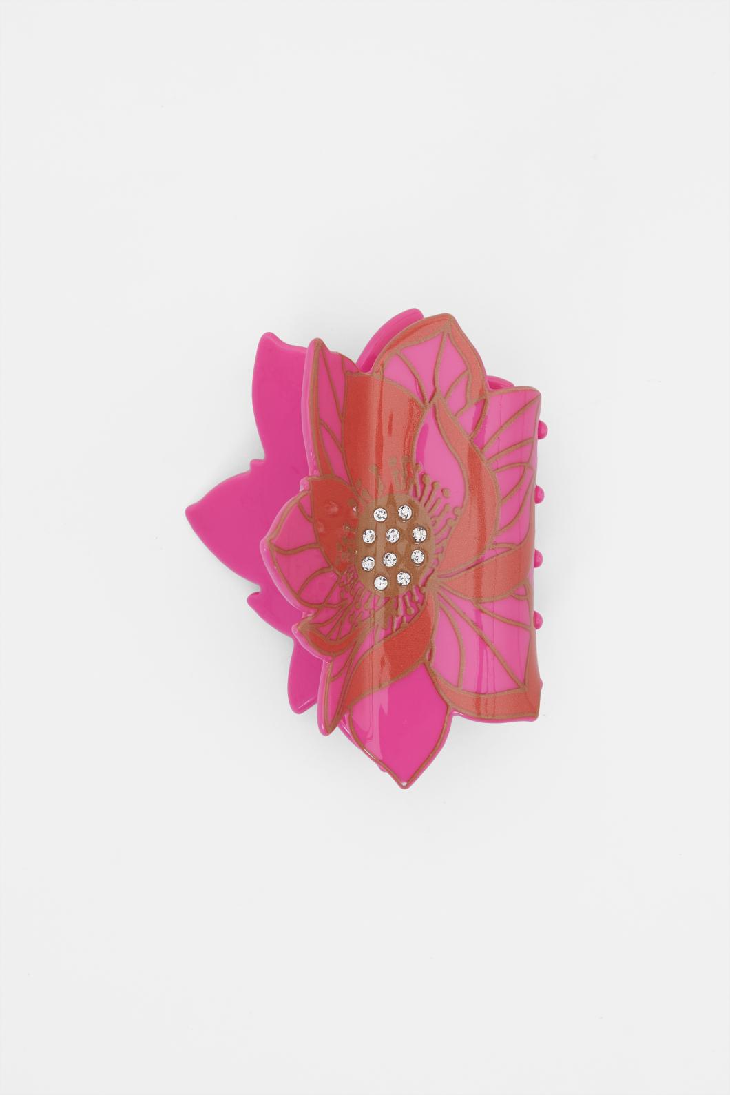 Gorman - Lotus Leopard Hair Claw - multi