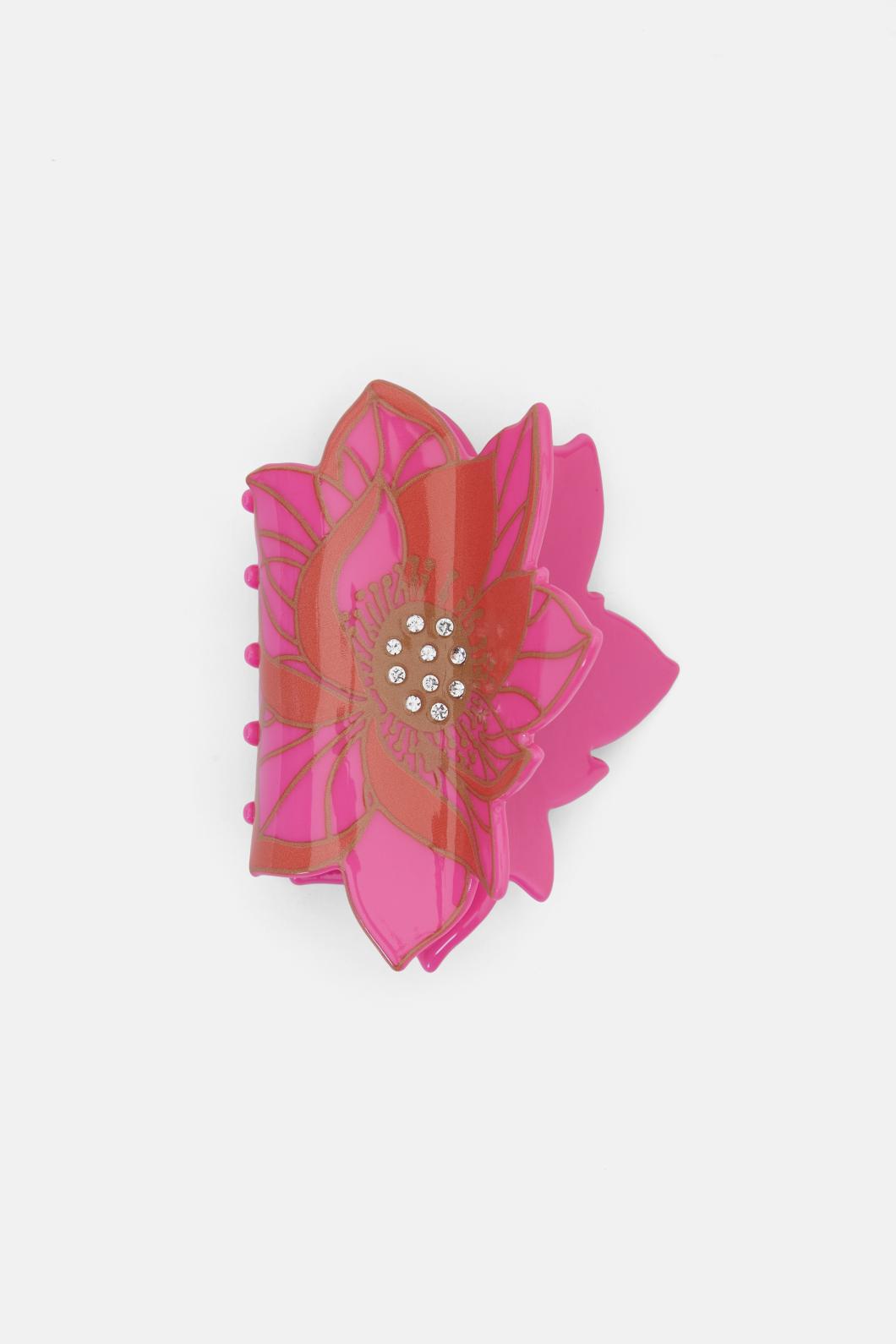 Gorman - Lotus Leopard Hair Claw - multi