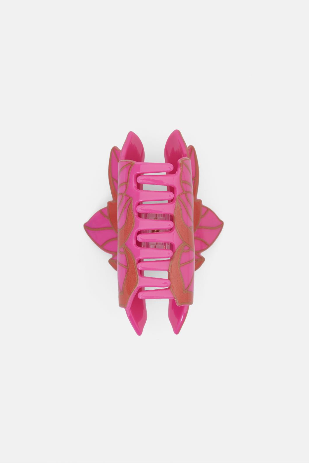 Gorman - Lotus Leopard Hair Claw - multi