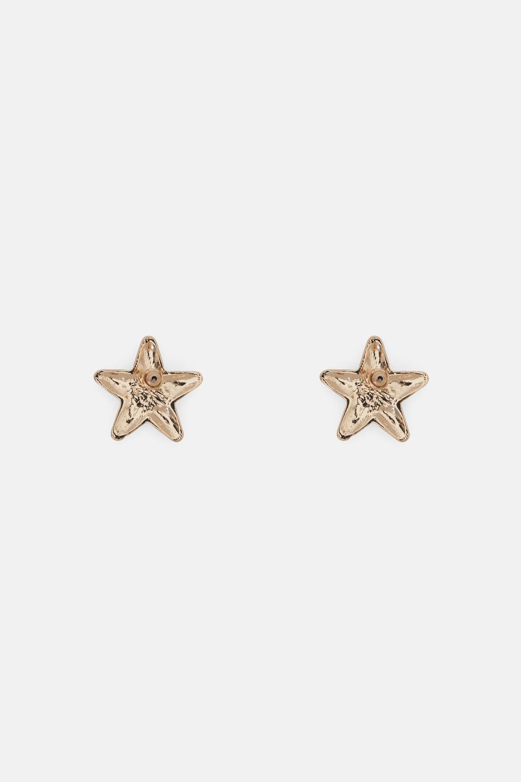 Gorman - Pink Star Earring - gold