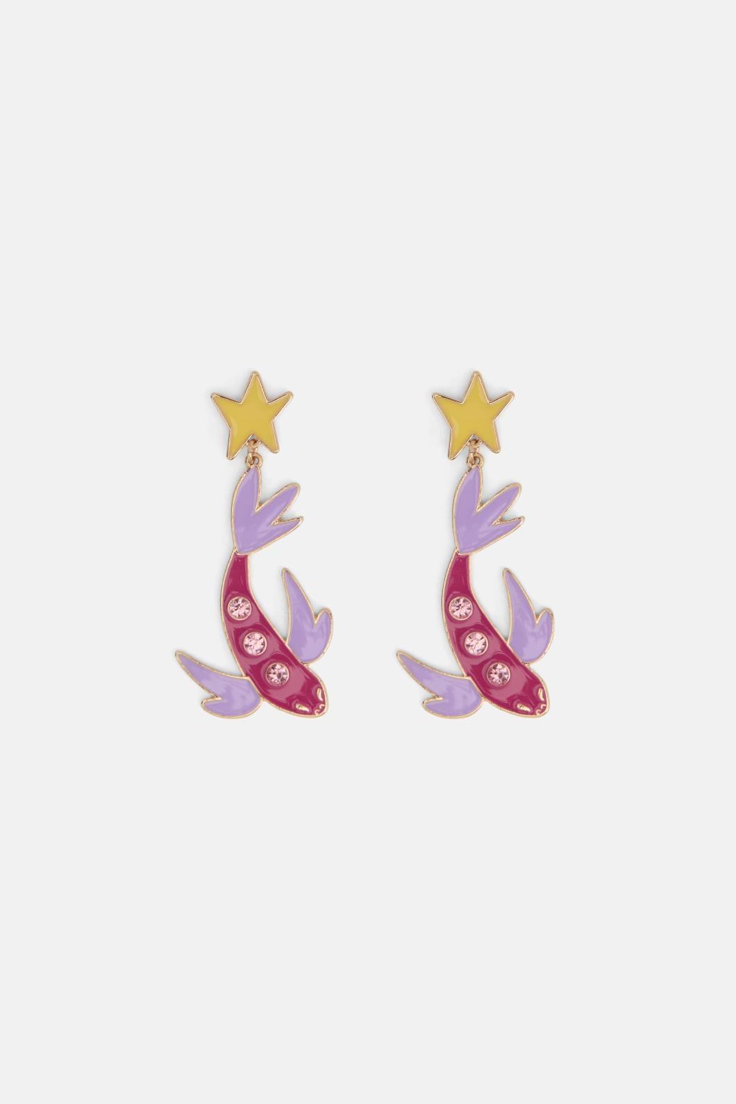 Gorman - Sparkle Koy Fish Earring - multi
