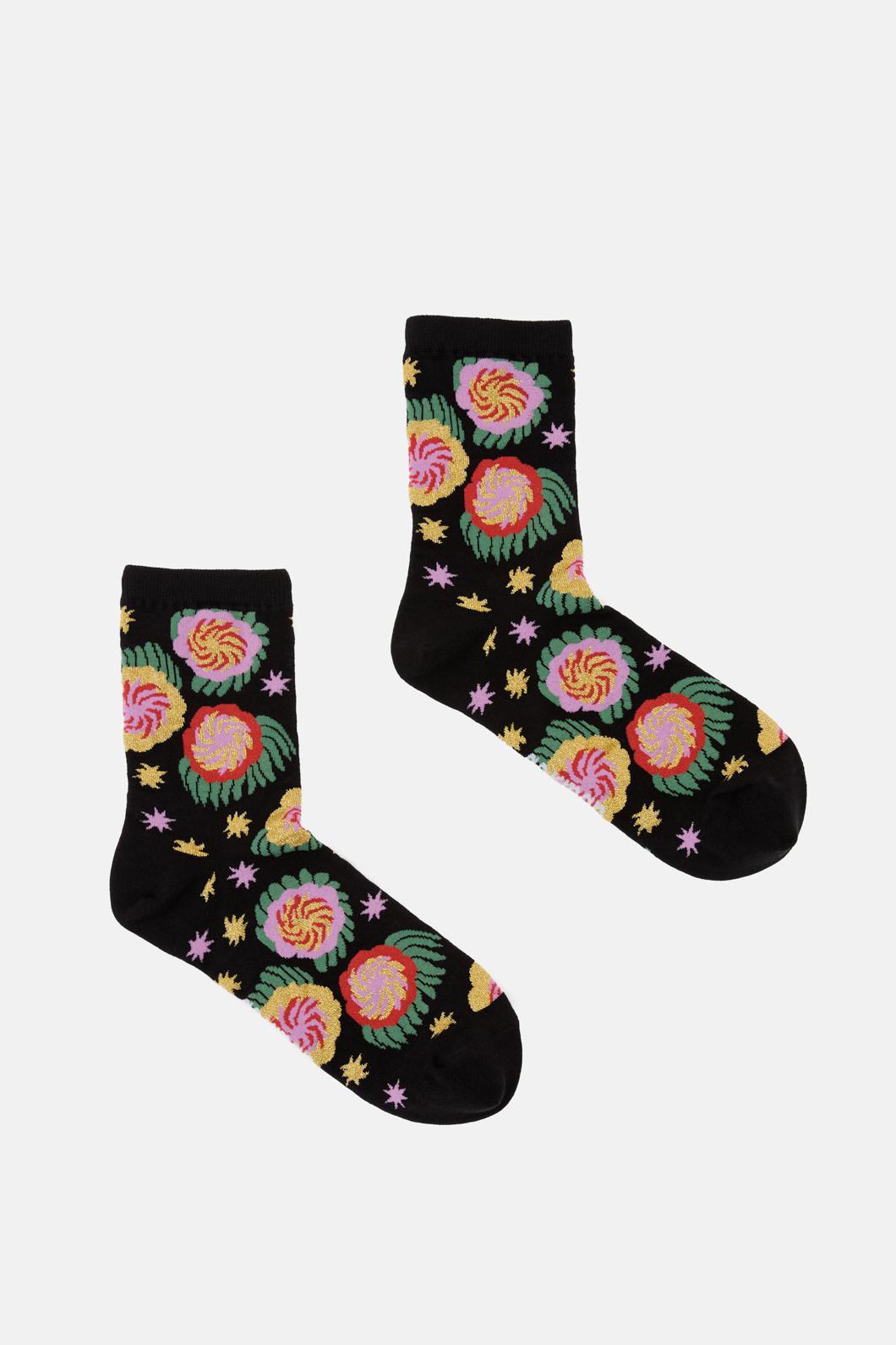 Gorman - Black Comet Sock - multi