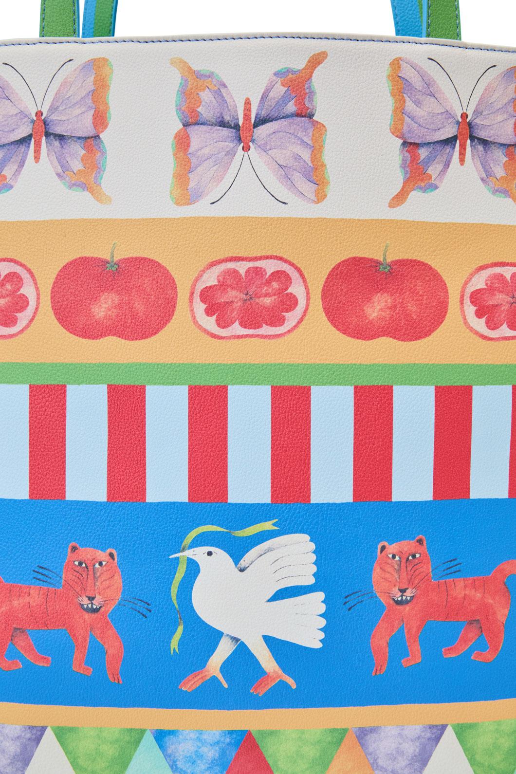 Gorman - Fantasy Patchwork Tote - print
