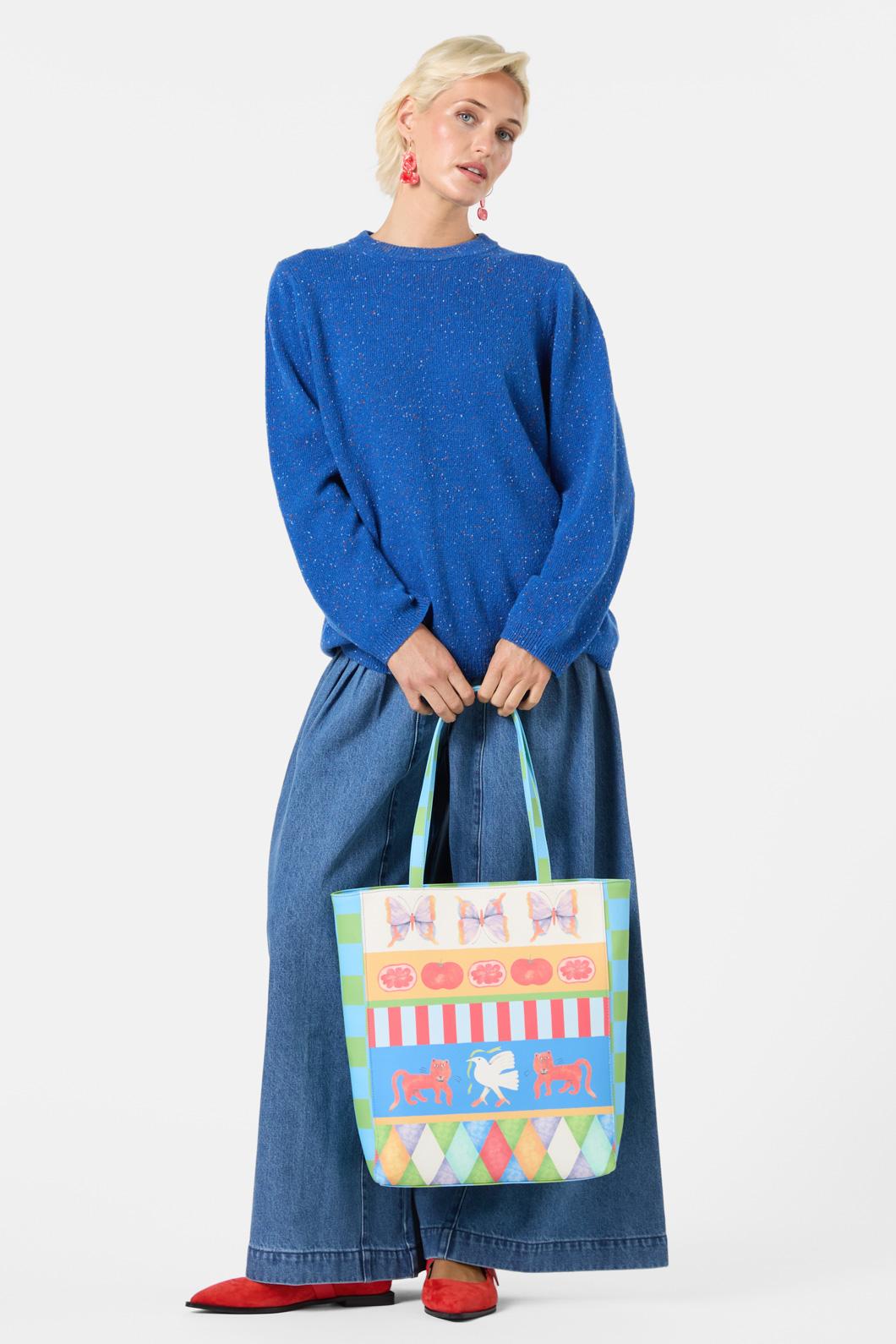 Gorman - Fantasy Patchwork Tote - print