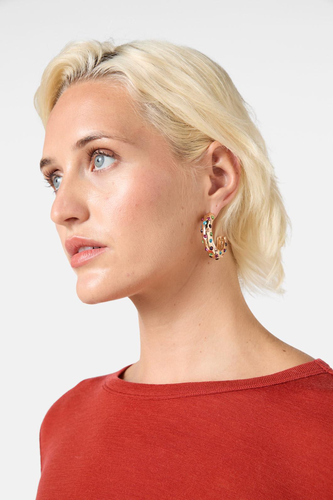Gorman - Rainbow Diamonte Earring - multi