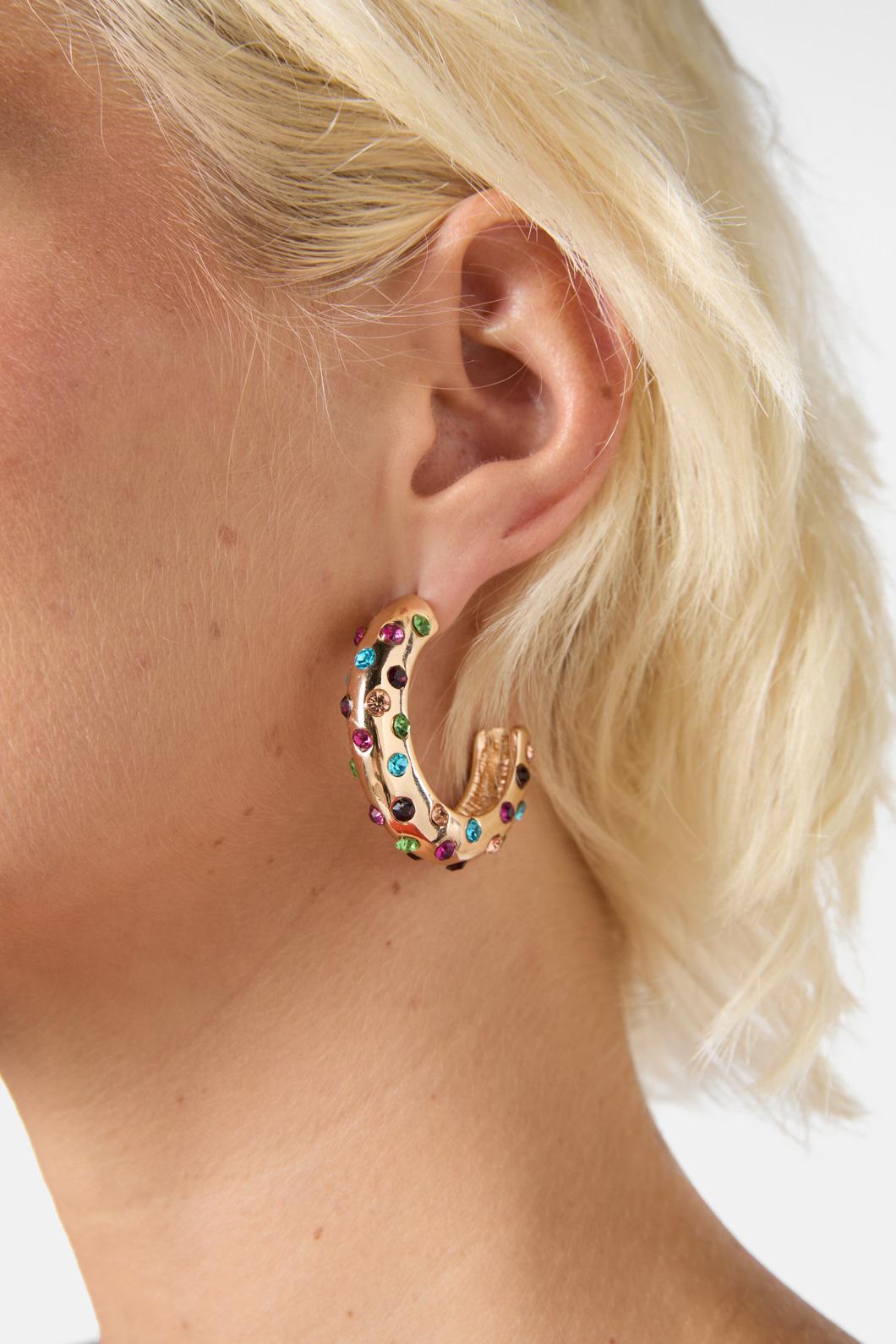 Gorman - Rainbow Diamonte Earring - multi